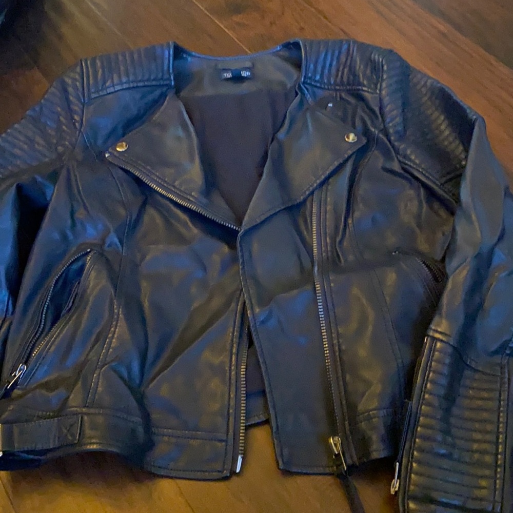 Top shop leather jacket